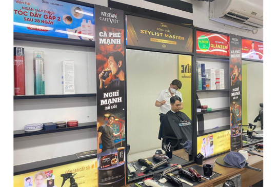 POSM Standee 30Shine Nescafé