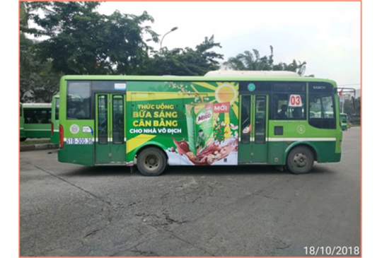POSM Xe Bus Hà Nội, Hồ Chí Minh